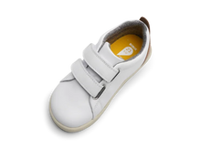 Load image into Gallery viewer, Bobux I-Walk Grass Court - White + Caramel