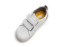 Load image into Gallery viewer, Bobux I-Walk Grass Court - White + Caramel
