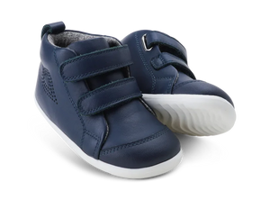 Bobux Step Up Hi Court - Navy