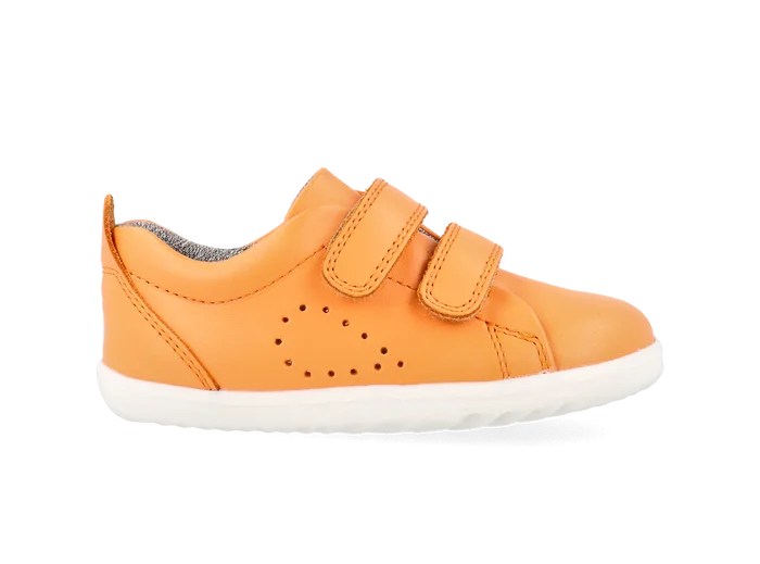Bobux Step Up Grass Court - Apricot Crush