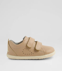 Bobux Step Up Grass Court - Warm Taupe