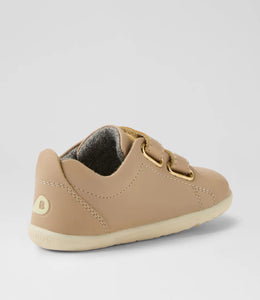 Bobux Step Up Grass Court - Warm Taupe