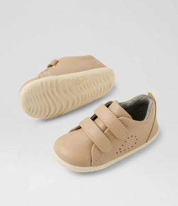 Bobux Step Up Grass Court - Warm Taupe