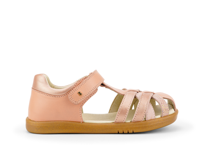 Bobux Kids+ Cross Jump - Dusk Pearl + Rose Gold