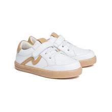 Load image into Gallery viewer, Pretty Brave XO Trainer - White/Camel

